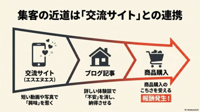 出典:イメージ:WIZ副業探究+plus:ゼロからはじめるAI・ブログ・アフィリエイト