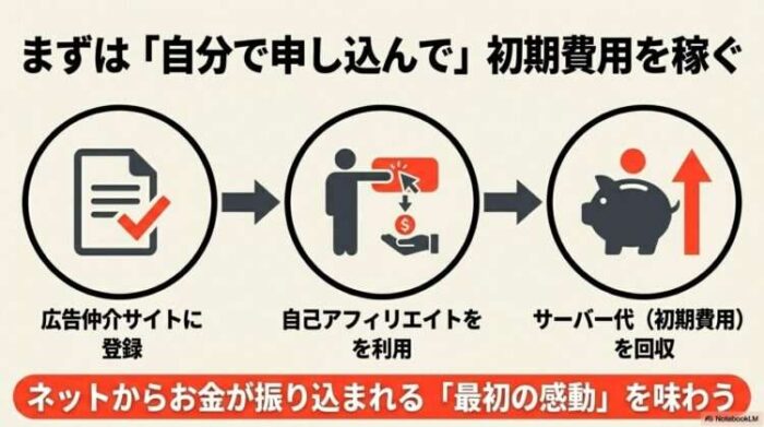 出典:イメージ:WIZ副業探究+plus:ゼロからはじめるAI・ブログ・アフィリエイト