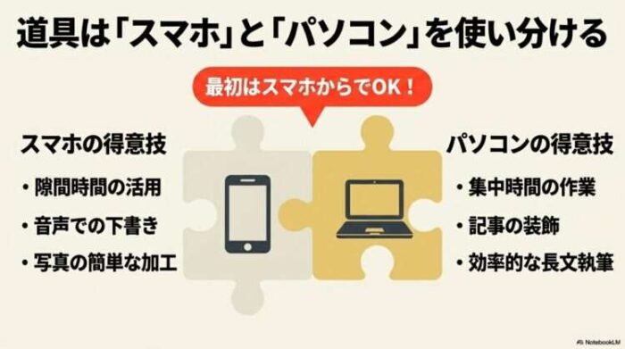 出典:イメージ:WIZ副業探究+plus:ゼロからはじめるAI・ブログ・アフィリエイト